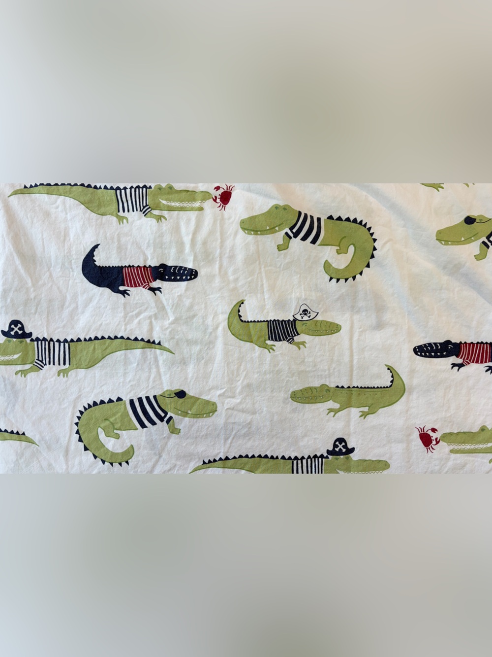 Pirate Alligator Fitted & Loose Sheets